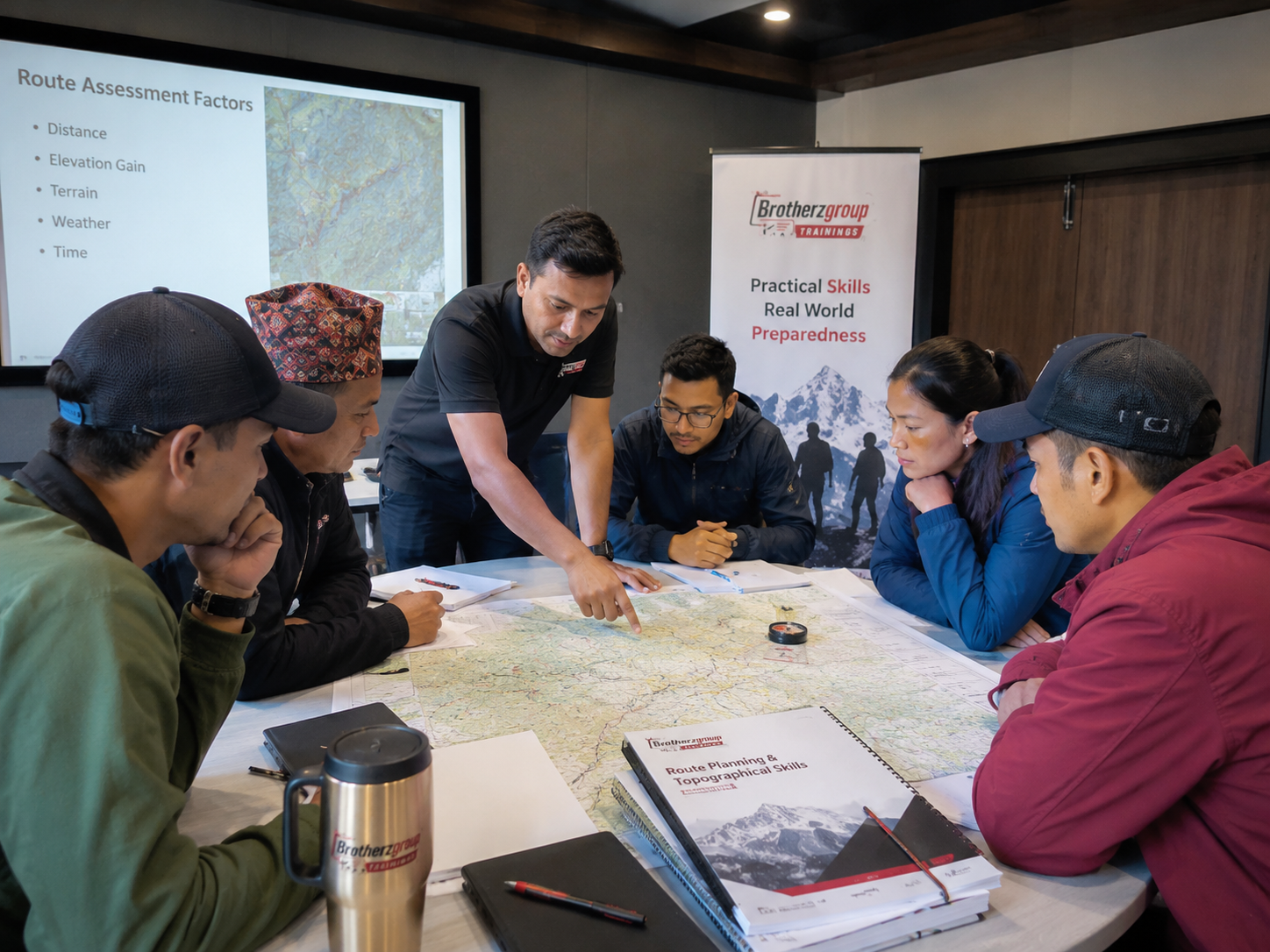 BrotherzGroup Topographical training classroom